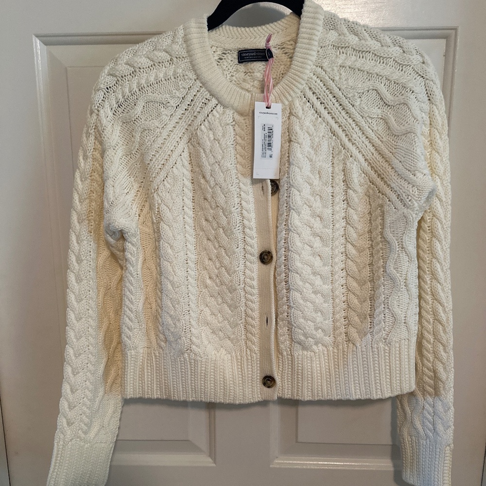 Vineyard Vines Cropped Cardigan